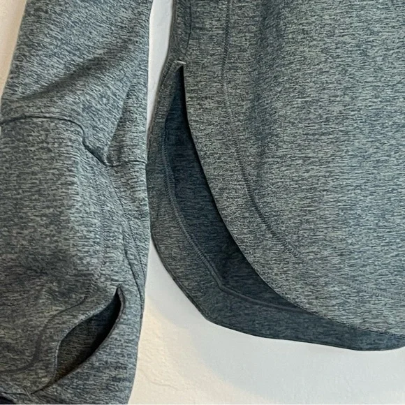 Athleta Uptempo Hoodie Sweatshirt, Bali Green Oceanic Teal - Picture 6 of 11